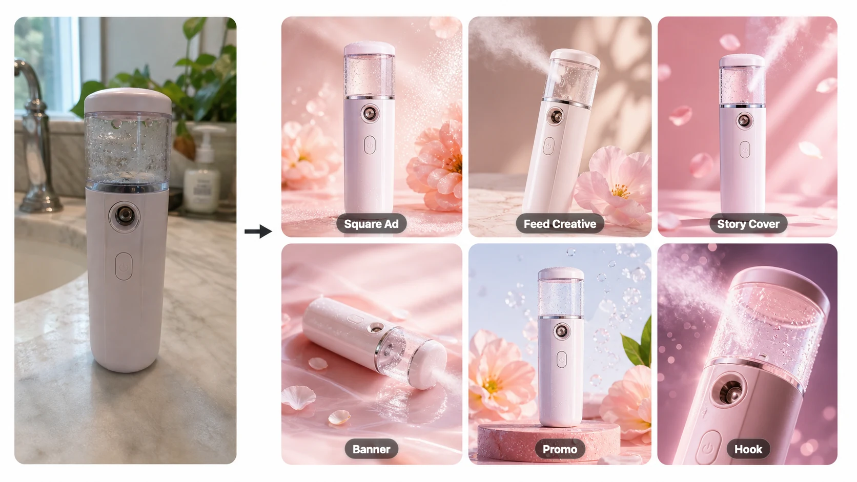 TikTok Shop beauty ads und social set